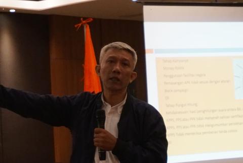 Anggota Bawaslu Kota Medan 2018-2023 Raden Deni Atmiral Menjadi Narasumber pada Kegiatan Sosialisasi Pengawasan Pilkada 2024