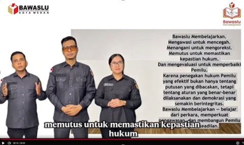 Bawaslu membelajarkan