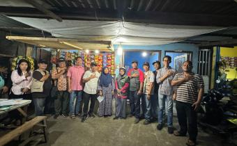 Anggota Bawaslu Provinsi Sumatera Utara (Saut Boang Manalu) beserta Jajaran Pengawas Pemilihan